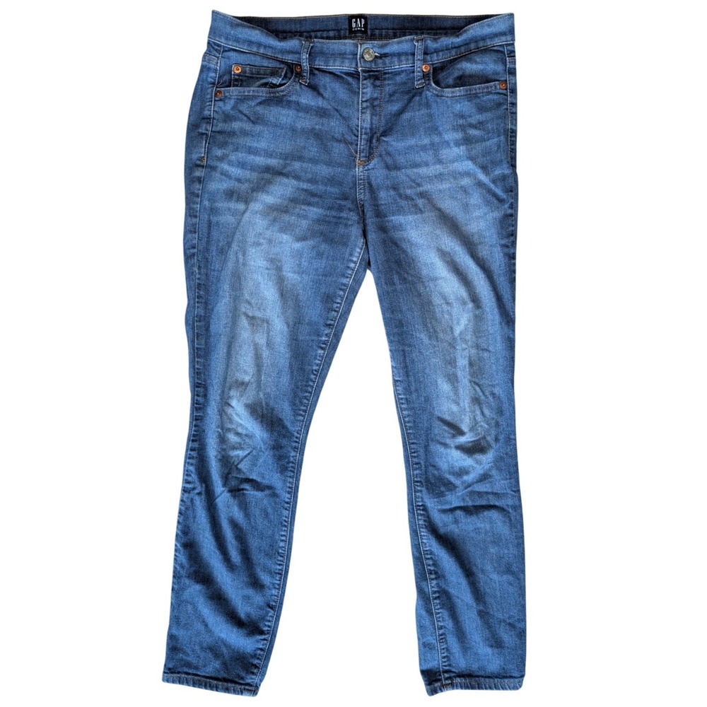 Gap‎ Size 30 Blue True Skinny Cotton Denim Jeans